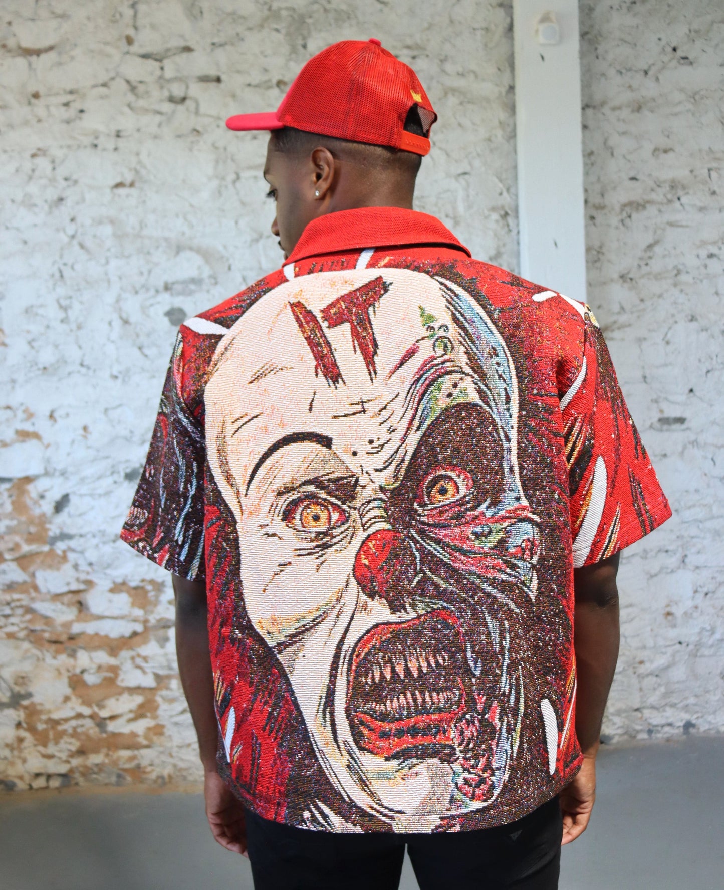 PENNYWISE HANDMADE TAPESTRY JACQUARD FABRIC WORK SHIRT