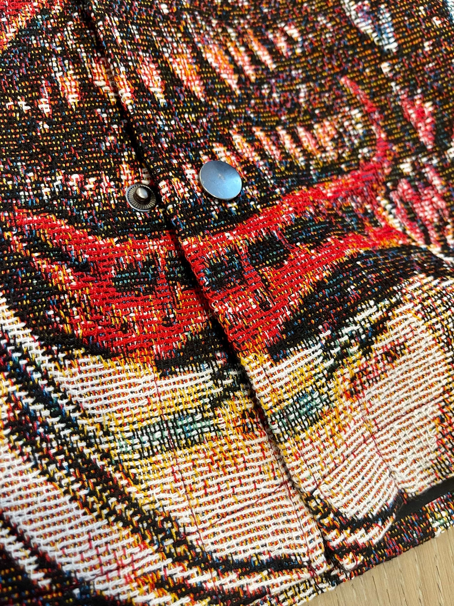 PENNYWISE HANDMADE TAPESTRY JACQUARD FABRIC WORK SHIRT